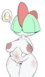 areola belly big_areola big_breasts biped blush bodily_fluids body_blush breasts collarbone egg female female_humanoid genital_fluids genitals glistening glistening_belly glistening_body glistening_genitalia glistening_pussy glistening_thighs green_hair hair hair_over_eyes hand_on_belly mitten_hands navel nipples not_furry nude nude_female nude_humanoid open_mouth outie_navel pink_areola pink_nipples pokemorph pregnant pregnant_female pregnant_humanoid pseudo_hair pussy sagging_breasts short_stack simple_background solo standing thick_thighs thinking thought_bubble three-quarter_view vaginal_fluids white_background white_body white_skin wide_hips vono nintendo pokemon generation_3_pokemon humanoid pokemon_(species) ralts 2025 digital_drawing_(artwork) digital_media_(artwork) flat_colors hi_res portrait three-quarter_portrait