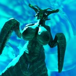 anthro big_breasts breasts female genitals glowing looking_at_viewer nipples nude pussy simple_background solo tentacles underwater water kelmatton jewish_mythology mythology subnautica unknown_worlds_entertainment aquatic_dragon dragon leviathan marine mythological_creature mythological_marine mythological_scalie scalie sea_emperor_leviathan_(subnautica) 1:1 3d_(artwork) digital_media_(artwork) hi_res