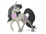 black_hair bow_(feature) bow_tie cutie_mark female feral fur grey_body grey_fur hair long_hair purple_eyes simple_background solo white_background dvixie friendship_is_magic hasbro my_little_pony octavia_(mlp) earth_pony equid equine horse mammal pony 2015