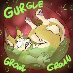 animal_genitalia anthro balls belly bodily_fluids digestion digestion_implied digestion_noises eyewear genitals glasses inside_stomach internal male oral_vore panicking pawpads paws predator/prey rumbling_stomach sheath sloshing_belly solo squirming stomach_acid struggling struggling_prey unwilling_prey vore wearing_glasses fangy_boyo daniel_fang canid canine fennec_fox fox mammal true_fox 1:1 hi_res