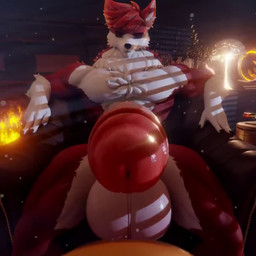 ambiguous_gender anthro balls big_penis black_claws black_nose chair claws consistent_pov duo dust_particles fellatio fellatio_pov fire fireplace first_person_view fur furniture genitals hair huge_penis humanoid_genitalia humanoid_penis hyper hyper_genitalia hyper_penis kneeling lamp light looking_at_genitalia looking_at_penis looking_at_viewer male male/ambiguous neck_tuft nude oral penile penis pointy_ears receiving_pov record_player red_body red_fur red_hair red_tuft sex snout tuft white_body white_claws white_fur white_tuft xaz3d danny_sterling_(spitfire420007) canid canine canis mammal wolf 1:1 3d_(artwork) 3d_animation animated digital_media_(artwork) long_playtime loop no_sound video