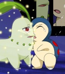 chikorita crying cyndaquil feral kissing kurisu mammal mystery_dungeon nintendo pokémon porcupine red_eyes rodent shrew tears video_games
Rating: Safe
Score: 2
User: Luminocity
Date: April 22, 2014
