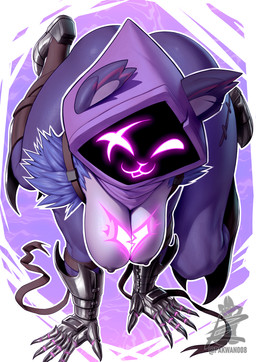 5_fingers all_fours anthro arm_support armor big_butt bird's-eye_view breasts butt clothing crawling eye_scar facial_scar female fingers footwear forward_arm_support front_view fur gauntlets gloves glowing_face handwear high-angle_view hoodie looking_at_viewer markings nipples purple_body purple_fur purple_nipples sagging_breasts scar shoes simple_background solo thick_thighs topwear pakwan008 epic_games fortnite raven_team_leader bear mammal 2026 alternate_version_at_source digital_media_(artwork) watermark