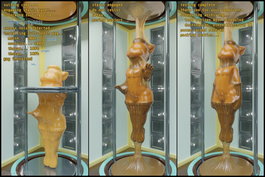 anthro black_border border null_bulge nullification profanity solo suiting_up text comorito hasbro my_little_pony siriusnavigator 3d_(artwork) blender_(artwork) comic digital_media_(artwork) english_text hi_res