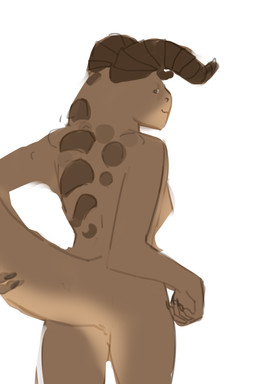 anthro anus butt clitoris curvy_figure female genitals horn nude seductive sharp_teeth smile solo spikes tail teeth voluptuous voluptuous_female vulva young young_anthro young_female fallout microsoft mythology deathclaw lizard mythological_creature mythological_scalie reptile scalie absurd_res hi_res