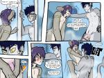 2014 anthro blush comic erection fish gay hair lagomorph male mammal marine nude penis rabbit shark shower vonboche
Rating: Explicit
Score: 0
User: VonBoche
Date: February 05, 2014