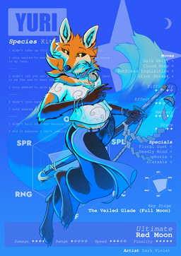 anthro biped bottomwear claws clothed clothed_anthro clothed_female clothing countershade_torso countershading feet female fingers front_view fully_clothed fully_clothed_anthro fully_clothed_female fur melee_weapon pants shirt simple_background smile solo sword text toes topwear weapon dark_violet canid canine fox mammal 2026 absurd_res digital_drawing_(artwork) digital_media_(artwork) english_text hi_res