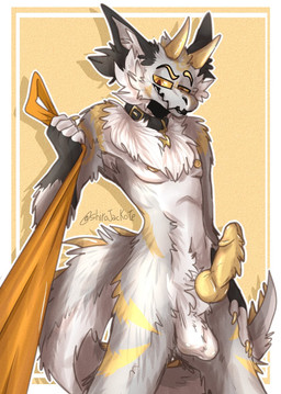 animal_genitalia animal_penis anthro balls black_body black_fur canine_genitalia canine_penis claws collar erection eyebrows fur genitals grey_body horn humanoid_genitalia humanoid_penis hybrid_genitalia hybrid_penis knot knotted_humanoid_penis knotted_penis leash leash_pull looking_at_viewer male markings neck_tuft nipples nude orange_eyes penis raised_eyebrow simple_background smile solo spikes standing tail tuft shirojackote mythology dragon furred_dragon furred_scalie mythological_creature mythological_scalie scalie digital_media_(artwork)