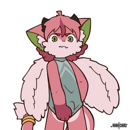 angry anthro biped black_horn bulge clothing covering covering_crotch erection erection_under_clothing food fruit fur green_ears green_eyes horn male pink_body plant ring simple_background solo strawberry tail white_background wings young young_anthro young_male capnkabi mythology issac_(capnkabi) strawberry_(capnkabi) dragon furred_dragon furred_scalie mythological_creature mythological_scalie scalie 1:1 animated loop no_sound short_playtime video