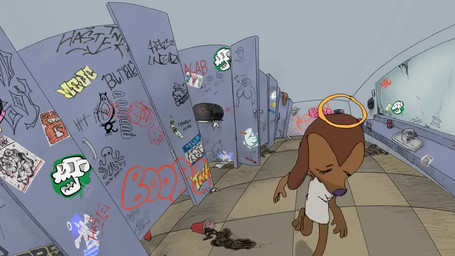 acab angel_costume anthro anthrofied bathroom bodily_fluids brown_body clothed clothing costume crying dress female food graffiti halo mirror pizza reflection sad scene_interpretation scene_reference sink snot solo tally_marks tears teeth western_tally_marks clairidryl sophiegtv_(va) hasbro littlest_pet_shop littlest_pet_shop:_popular lps_675 savannah_reed canid canine canis dachshund domestic_dog hunting_dog mammal 16:9 2d_animation animated frame_by_frame short_playtime sound video voice_acted widescreen