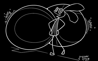 anthro big_breasts breasts female huge_breasts hyper hyper_breasts looking_at_viewer looking_back onomatopoeia open_mouth solo sound_effects text mattthetooncat vib-ribbon vibri lagomorph leporid mammal rabbit 2024 black_and_white digital_media_(artwork) english_text hi_res monochrome