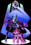 2014 armor blue_hair cutie_mark duo equine fangs female friendship_is_magic glass green_eyes hair helmet horn mammal multi-colored_hair my_little_pony nightmare_moon_(mlp) purple_eyes purple_hair sajira sambragg sharp_teeth slit_pupils sparkles stained_glass standing teeth twilight_sparkle_(mlp) winged_unicorn wings
Rating: Safe
Score: 10
User: 2DUK
Date: April 12, 2014