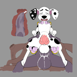 anal anal_canal anal_penetration bodily_fluids carrying_another carrying_partner cum cum_in_ass cum_inside cumming_from_anal_sex ejaculation faceless_character faceless_male feral feral_focus feral_penetrated genital_fluids internal internal_anal male male/male male_focus male_penetrated penetration penile penile_penetration solo_focus missingperson 101_dalmatian_street 101_dalmatians disney dylan_(101_dalmatians) canid canine canis dalmatian domestic_dog mammal 1:1 hi_res