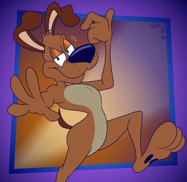 abstract_background anthro black_nose brown_body brown_fur casual_nudity fur gesture half-closed_eyes hand_gesture hand_outstretched male multicolored_body multicolored_fur narrowed_eyes pointing pointing_at_self pose smug solo toony two_tone_body two_tone_fur gavanzude looney_tunes warner_brothers charlie_dog canid canine canis domestic_dog mammal alternate_version_at_paywall digital_drawing_(artwork) digital_media_(artwork) hi_res signature