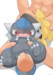 absurd_res bestiality bodily_fluids cranidos cum cum_in_pussy cum_inside disembodied_penis female female_on_human female_penetrated feral feral_penetrated fossil_pokemon generation_4_pokemon genital_fluids genitals group hi_res human human_on_feral human_penetrating human_penetrating_feral interspecies male male/female male_on_feral male_penetrating male_penetrating_female mammal nintendo penetration penis pokemon pokemon_(species) pokephilia sex shieldon type vaginal vaginal_penetration