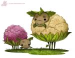 ambiguous_gender beady_eyes black_eyes cauliflower duo eating feral food fur grass grey_body grey_fur leaf leaf_(anatomy) leaf_ears pink_body plant simple_background text vegetable white_background piper_thibodeau bovid caprine elemental_creature flora_fauna food_creature hybrid living_vegetable mammal sheep 2015 digital_media_(artwork) digital_painting_(artwork) url