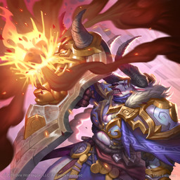 anthro armor blocking blonde_hair breasts clenched_teeth facial_piercing female fire hair holding_object holding_shield horn muscular muscular_female nose_piercing nose_ring piercing ring_piercing shield solo teeth text white_body marc_escachx dire_wolf_digital eternal_(dire_wolf_digital) bovid bovine cattle mammal 1:1 2018 absurd_res english_text hi_res official_art