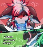 anthro balls breasts duo fellatio female genitals male non-mammal_ears non-mammal_hair oral penile penis sex tongue zephuur caboose_(caboosethejudge) skyler_(zephuur) dinosaur fish marine prehistoric_species reptile scalie shark theropod tyrannosaurid tyrannosauroid tyrannosaurus tyrannosaurus_rex absurd_res hi_res
