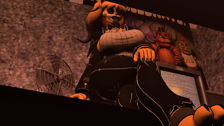 anthro big_breasts black_claws black_eyes breasts claws clothed clothing crossgender feet female hair inside looking_at_viewer mtf_crossgender sitting smile solo yellow_body joker0 cryptiacurves_(modeler) fazclaire's_nightclub five_nights_at_freddy's scottgames golden_freddy_(fnaf) type_0_(cryptiacurves) bear mammal 16:9 3d_(artwork) digital_media_(artwork) hi_res source_filmmaker_(artwork) widescreen