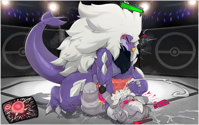 2_penises anthro bodily_fluids border cum cum_in_vagina cum_inside dominant dominant_male duo ejaculation erection eyes_closed female fighting_ring forced gameplay_mechanics genital_fluids genitals grey_border gui hair health_bar impregnation_failure male male/female multi_genitalia multi_penis multiple_ova nude ovum penetration penile penile_penetration penis rape sex size_difference sperm_cell vaginal vaginal_penetration vilf mythology nintendo pokemon gin_(silverzero) rad_(chikidoodlez) dragon garchomp generation_4_pokemon generation_7_pokemon hybrid legendary_pokemon marshadow mythological_creature mythological_scalie pokemon_(species) scalie absurd_res hi_res
