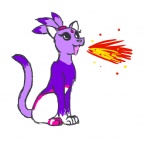animated black_eyes blaze_the_cat bodypaint cute feral fire fire_breathing fur meemzcat open_mouth ponytail purple_fur sega sitting sonic_(series)
Rating: Safe
Score: 7
User: Test-Subject_217601
Date: February 19, 2013