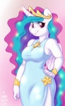 anthro anthrofied clothing crown dress feathered_wings feathers female headgear horn princess royalty slightly_chubby solo tail white_body white_feathers wings onnanoko friendship_is_magic hasbro my_little_pony mythology princess_celestia_(mlp) equid equine mammal mythological_creature mythological_equine winged_unicorn digital_media_(artwork) shaded