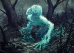 blue_body deformed haunted male nightmare_fuel not_furry open_mouth plant solo tree jason_chan hasbro magic:_the_gathering wizards_of_the_coast ghost humanoid spirit dark_theme official_art