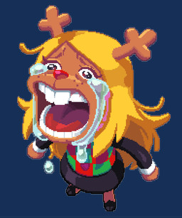 anthro antlers blonde_hair bodily_fluids buckteeth clothed clothing crying female freckles fur hair horn open_mouth solo tears teeth discount-supervillain crying_chopper deltarune one_piece undertale_(series) noelle_holiday deer mammal new_world_deer reindeer 5:6 alpha_channel digital_media_(artwork) meme pixel_(artwork)
