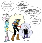 bone eye_patch eyewear female group male not_furry skeleton text unknown_artist cartoon_network steven_universe undertale undertale_(series) amethyst_(steven_universe) jasper_(steven_universe) papyrus_(undertale) pearl_(steven_universe) sans_(undertale) undyne amethyst_(gem_species) animated_skeleton fish gem_(species) jasper_(gem_species) marine pearl_(gem_species) quartz_(gem_species) undead 2015 crossover english_text