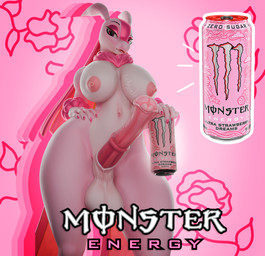 animal_genitalia animal_penis anthro areola balls beverage big_balls big_breasts big_penis breasts can chest_fur colored_nails container energy_drink equine_genitalia equine_penis erection eyeshadow fur genitals glistening_eyeshadow gynomorph holding_can holding_container holding_object intersex long_penis looking_at_viewer makeup medial_ring nails navel nipple_dip nipples non-mammal_balls non-mammal_breasts non-mammal_navel non-mammal_nipples open_mouth palmorph penis pink_areola pink_background pink_body pink_eyelids pink_eyes pink_eyeshadow pink_fur pink_nails pink_nipples pink_penis pseudo_hair saggy_balls simple_background solo text thick_thighs white_balls white_breasts wide_hips zelyonka mayosplash_(modeler) monster_energy palworld pocketpair lovander pal_(species) scalie 3d_(artwork) blender_(artwork) blender_cycles_(artwork) digital_media_(artwork) english_text pink_theme watermark