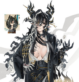 areola areola_slip asian_clothing belt black_sclera breasts clothing crossgender east_asian_clothing female go_stone hand_on_hip heterochromia horn humanoid_pointy_ears looking_at_viewer mtf_crossgender pointy_ears simple_background solo white_background lufi_ays arknights hypergryph mythology studio_montagne wang_(arknights) animal_humanoid dragon dragon_humanoid humanoid mythological_creature mythological_scalie scalie 2026 absurd_res digital_media_(artwork) hi_res