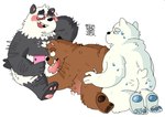 anthro anthro_on_anthro blush bodily_fluids fellatio group group_sex male male/male oral penile sex sweat threesome trio tomnookusedjock cartoon_network we_bare_bears grizzly_(we_bare_bears) ice_bear_(we_bare_bears) panda_(we_bare_bears) bear brown_bear giant_panda mammal polar_bear ursine hi_res adopted_(lore) adoptive_brother_(lore) adoptive_brothers_(lore) adoptive_sibling_(lore) pseudo_incest_(lore)