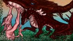 anthro blowup_background close-up duo featureless_crotch feral flower greenery holding_paws kissing male male/male mouth_closed nude nude_anthro nude_male petals plant pressing_against simple_background snout_grab vines mythology dragon kobold lizard mythological_creature mythological_scalie reptile scalie 16:9 digital_drawing_(artwork) digital_media_(artwork) digital_painting_(artwork) hi_res sketch widescreen