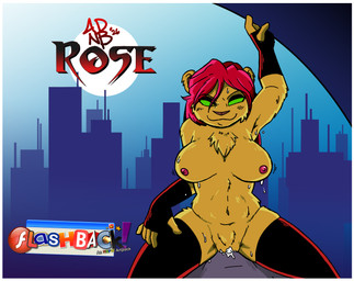 anthro big_breasts blush bodily_fluids border breasts city city_background clothing cowgirl_position cum cum_inside duo female female_penetrated from_front_position genital_fluids green_eyes hair legwear looking_at_viewer looking_down looking_down_at_viewer male male/female night nipples no_pupils on_bottom on_top penetration red_hair sex solo_focus sweat thigh_highs vaginal vaginal_penetration white_border admiralnutbar rose_(hth_studios) hi_res