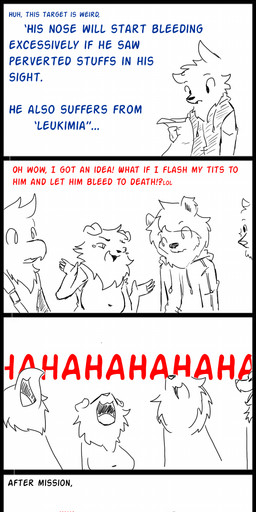 avian canine clothing comic dialogue dog feline female fur humor lion male mammal occidentalis pomeranian wolf
Rating: Safe
Score: 1
User: Occidentalis
Date: March 01, 2015 avian canine clothing comic dialogue dog feline female fur humor lion male mammal occidentalis pomeranian wolf
Rating: Safe
Score: 1
User: Occidentalis
Date: March 01, 2015
