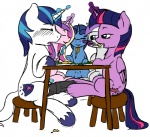 adultery animal_genitalia blush brother colored crescent_(mlp) cutie_mark eating equine erection eyes_closed fearingfun female feral food friendship_is_magic group hoofjob hooves horn horsecock incest magic male mammal my_little_pony penis princess_cadance_(mlp) public sex shining_armor_(mlp) sibling sister straight twilight_sparkle_(mlp) twilight_velvet_(mlp) under_table unicorn winged_unicorn wings
Rating: Explicit
Score: 21
User: _Meowth_
Date: March 24, 2014