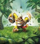 activision anthro ape detailed_background donkey_kong_(character) donkey_kong_(series) gorilla haplorhine male mammal nintendo official_art primate skylanders solo unknown_artist