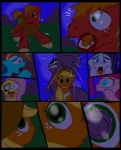 2012 angry applejack_(mlp) big_macintosh_(mlp) black_eye_(injury) blonde_hair blood blue_body blue_eyes blue_fur bodily_fluids bruised clothed clothing comic cowboy_hat digital_media_(artwork) earth_pony equid equine female feral fight fluttershy_(mlp) freckles friendship_is_magic fur green_eyes group hair hasbro hat headgear headwear horn horse imminent_death male mammal metal_(artist) monster multicolored_hair my_little_pony mythological_creature mythological_equine mythology orange_body orange_fur orange_hair outside peril pink_body pink_fur pink_hair pinkie_pie_(mlp) pony purple_body purple_eyes purple_hair rainbow_dash_(mlp) rainbow_hair rarity_(mlp) red_body red_fur scared scratches text uhoh unicorn wounded