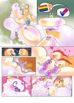 2_heads anal anthro belly blush cloacal cloacalingus comic_panel heart_eyes heart_symbol horizontal_pussy intersex intersex/male male multi_head oral rimming sex size_difference slightly_chubby slightly_chubby_anthro slit_play thick_thighs tentabat jules_(tentabat) tango_and_mango_(tentabat) jewel_beetle reptile scalie snake 2023 comic hi_res