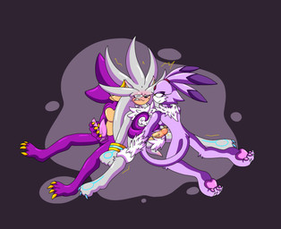 female group male male/female male/male nervous trio someweirdnut sega sonic_the_hedgehog_(series) blaze_the_cat espio_the_chameleon silver_the_hedgehog chameleon domestic_cat eulipotyphlan felid feline felis hedgehog lizard mammal reptile scalie touching hi_res