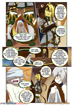 ambiguous_gender angry anthro blush butt clothing convenient_censorship dialogue duo male nude patreon_logo patreon_username profanity text sollyz patreon felid lagomorph leporid lion mammal pantherine rabbit 2021 comic english_text url