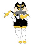 absurd_res anthro cosplay female fusion generation_1_pokemon generation_4_pokemon hi_res ineptoutcast_(artist) lopunny nintendo pokemon pokemon_(species) raichu raipunny rouge_the_bat sega solo sonic_the_hedgehog_(series) val_lovelight