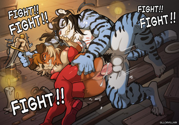 anthro anthro_on_anthro anthro_penetrated anthro_penetrating anthro_penetrating_anthro balls big_breasts black_hair black_nose blue_body blue_fur bodily_fluids breasts brown_body brown_fur brown_hair cum cum_in_vagina cum_inside duo female female_penetrated fur genital_fluids genitals hair knife male male/female male_penetrating male_penetrating_female mostly_nude mostly_nude_anthro mostly_nude_female nipples nude_anthro nude_male offscreen_character penetration penile penile_penetration penis penis_in_vagina pink_nose pubes public public_nudity public_sex questionable_consent sex striped_body striped_fur stripes tavern vaginal vaginal_penetration vulva white_body white_fur gllorvillain lex_kempo stacy_(grimsilverfire) canid canine canis collie domestic_dog felid herding_dog mammal pantherine pastoral_dog rough_collie sheepdog tiger