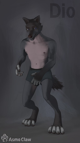 anthro athletic biped black_nose black_pawpads blue_eyes claws clothing fur grey_body grey_claws grey_fur male male_anthro multicolored_body multicolored_fur muscular navel nipples pawpads simple_background solo standing text two_tone_body two_tone_fur underwear white_body white_fingers white_fur white_toes asmoclaw canid canine canis mammal wolf 3d_(artwork) 4k 9:16 absurd_res blender_(artwork) comic digital_media_(artwork) hi_res krita_(artwork) signature
