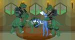 animated anthro balls blue_hair canine female fox hair interspecies krystal lesbian lizard male mammal nintendo nude penis reptile scalie sex sharpclaw star_fox straight unknown_artist video_games
Rating: Explicit
Score: 8
User: Cane751
Date: March 13, 2014
