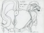 anatomically_correct anatomically_correct_anus anatomically_correct_genitalia anatomically_correct_pussy animal_genitalia animal_pussy anthro anus anus_focus areola aroused bent_over big_anus big_breasts big_butt big_pussy big_teats biped blush bodily_fluids bottomwear bra breast_expansion breasts breasts_and_teats breath busty_feral butt butt_expansion butt_focus clitoral_winking clitoris clothed clothing crotch_breasts crying detailed_anus detailed_genitals dialogue dock_(anatomy) dripping drooling ellipsis embarrassed equine_anus equine_genitalia equine_pussy erect_nipples expansion eyelashes female feral food forced forced_exposure forced_transformation from_behind_angle from_behind_position fur gender_transformation genital_fluids genitals growth hair half-closed_eyes handle harness hooves huge_butt human_to_feral implied_transformation in_heat lactating legs_together lips lipstick long_hair looking_at_viewer looking_back looking_pleasured makeup mane mature_female mid_transformation milk moan multi_breast narrowed_eyes nipples nude open_mouth panting piercing pivoted_ears plump_labia presenting presenting_anus presenting_hindquarters presenting_pussy puckered_anus puffy_anus pussy raised_tail rear_view saliva seductive sex side_boob simple_background slightly_chubby snorting snorting_character snout solo species_transformation steam struggling submissive submissive_female sweat tail tears teats teeth text thick_lips thick_thighs tongue tongue_out torn_clothing transformation transformation_through_magic udders underwear vaginal_fluids wardrobe_malfunction wet white_background wide_hips zaverose equid equine horse human hybrid mammal pony absurd_res black_and_white english_text graphite_(artwork) greyscale hi_res monochrome signature sketch traditional_media_(artwork)