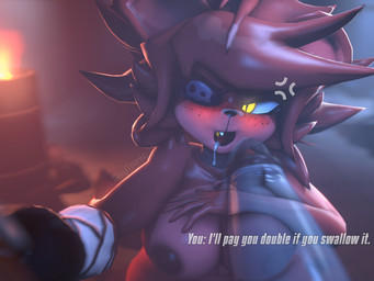 anthro big_breasts bodily_fluids breasts crossgender cum cum_in_mouth cum_inside cum_on_face cum_on_penis duo female genital_fluids genitals machine mtf_crossgender penis public public_nudity public_sex questionable_consent sex sixytronic cryptiacurves_(modeler) five_nights_at_freddy's fredina's_nightclub scottgames fexa_(cryptiacurves) foxy_(fnaf) animatronic canid canine fox humanoid mammal robot 3d_(artwork) 4:3 absurd_res digital_media_(artwork) hi_res source_filmmaker_(artwork)