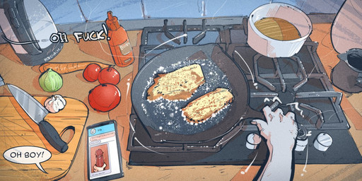 accident accidental_exposure anthro cooking cookware dick_pic female frying_pan genitals kitchen_utensils male penis texting tools ratcha iris_(ratcha) jane_(ratcha) humanoid mammal mouse murid murine rodent incest_(lore) mother_(lore) mother_and_child_(lore) mother_and_son_(lore) parent_(lore) parent_and_child_(lore) parent_and_son_(lore) son_(lore)