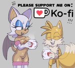 after_sex age_difference anthro balls beverage big_balls big_penis coffee container cup duo female genitals male male/female mug older_female penis relaxing small_but_hung text younger_male boobtardd ko-fi sega sonic_the_hedgehog_(series) miles_prower rouge_the_bat bat canid canine fox mammal english_text hi_res sketch