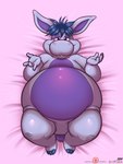 anthro bedroom_eyes belly big_belly buckteeth dakimakura female front_view fur hair half-closed_eyes looking_at_viewer lying narrowed_eyes nude obese obese_anthro obese_female on_back overweight overweight_anthro overweight_female paws seductive smile solo teeth scott_calico disney the_wuzzles hoppopotamus_(the_wuzzles) common_hippopotamus hippopotamid hybrid lagomorph leporid mammal rabbit wuzzle 2019 3:4 dakimakura_design hi_res signature